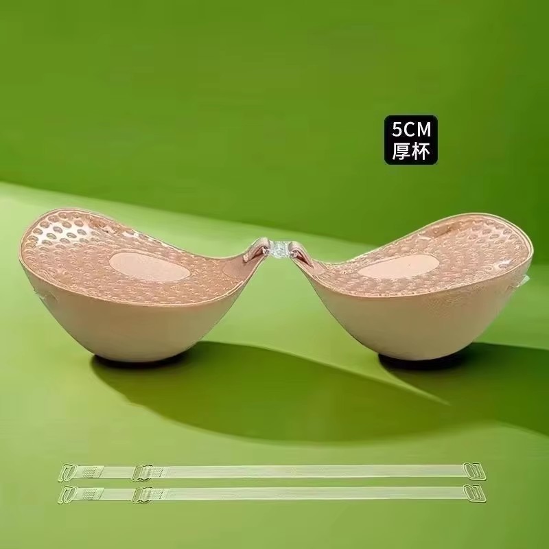 Silicone Bra Adhesive - Дышащий клейкий бюстгальтер толщиной 5 см,
