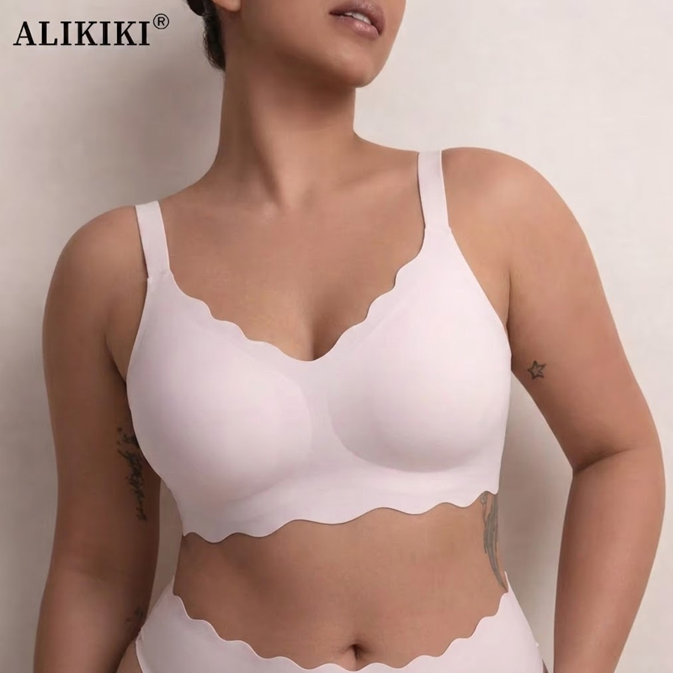 Bralette Wireless Soft - Бесшовный беспроводной поддерживающий бюстгальтер пуш-ап, комфортный,