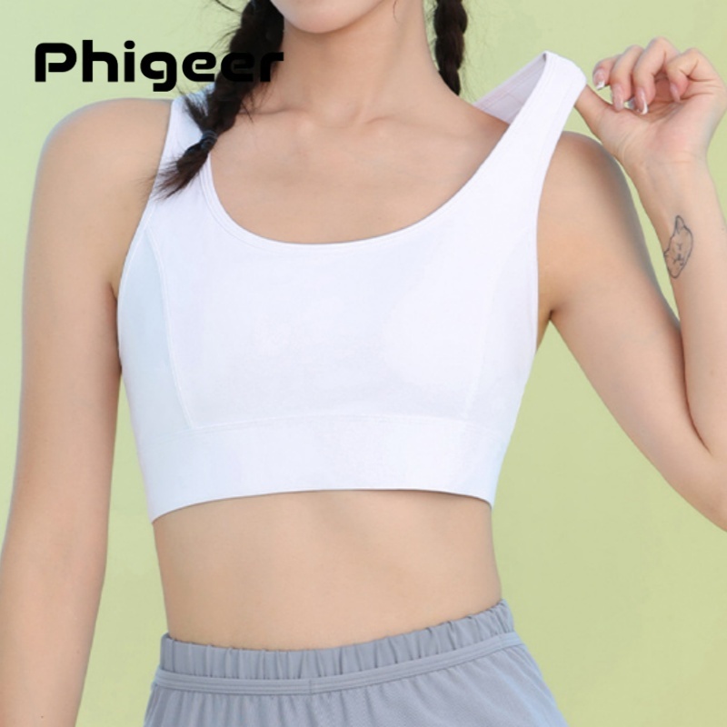 PHIGEER женские ударопрочные с – обзор и цена Sports Bra High Impact
